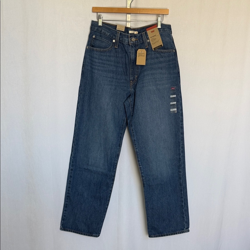 NWT Levi's Women's '94 Baggy Wide-Leg Relaxed-Fit Denim Jeans Size 31 (12) - Picture 2 of 13